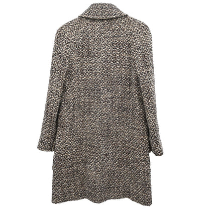 Chanel 2001 Tweed Coat Brown #36