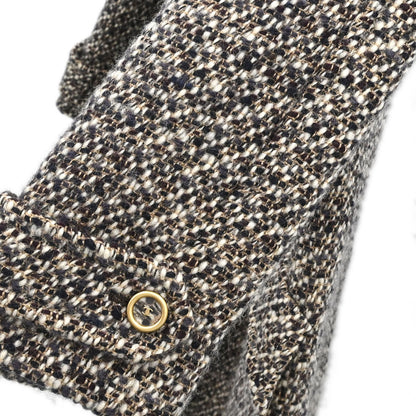 Chanel 2001 Tweed Coat Brown #36