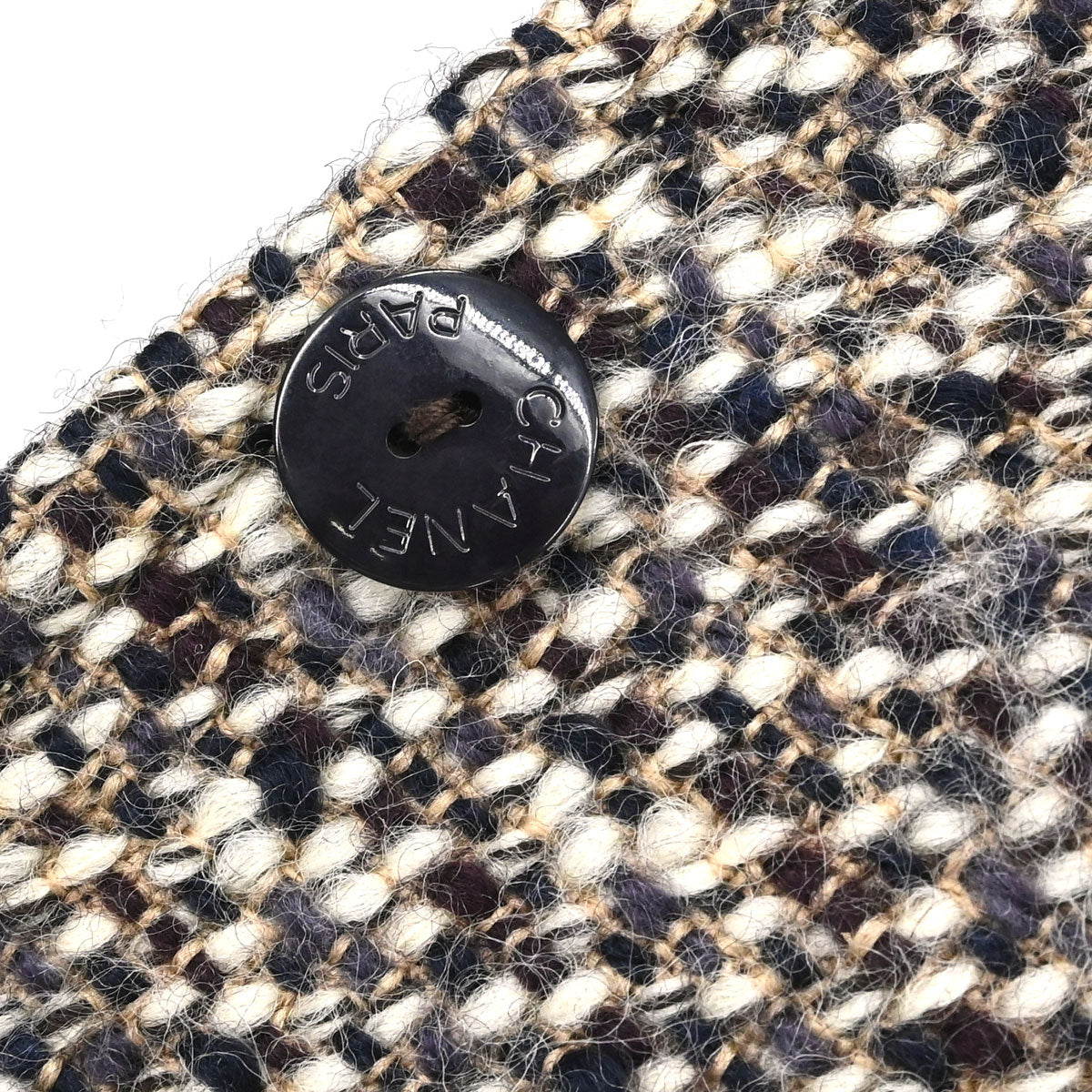 Chanel 2001 Tweed Coat Brown #36