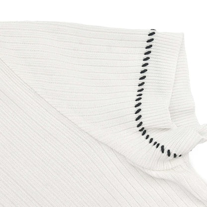 Chanel 1996 Short Sleeve Top White #38