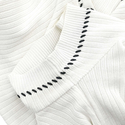 Chanel 1996 Short Sleeve Top White #38
