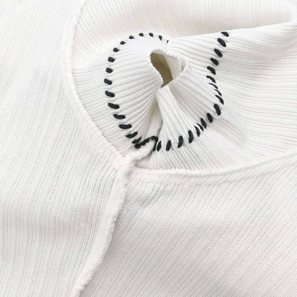 Chanel 1996 Short Sleeve Top White #38