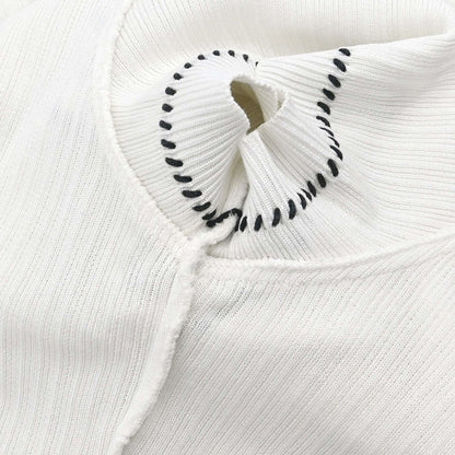Chanel 1996 Short Sleeve Top White #38