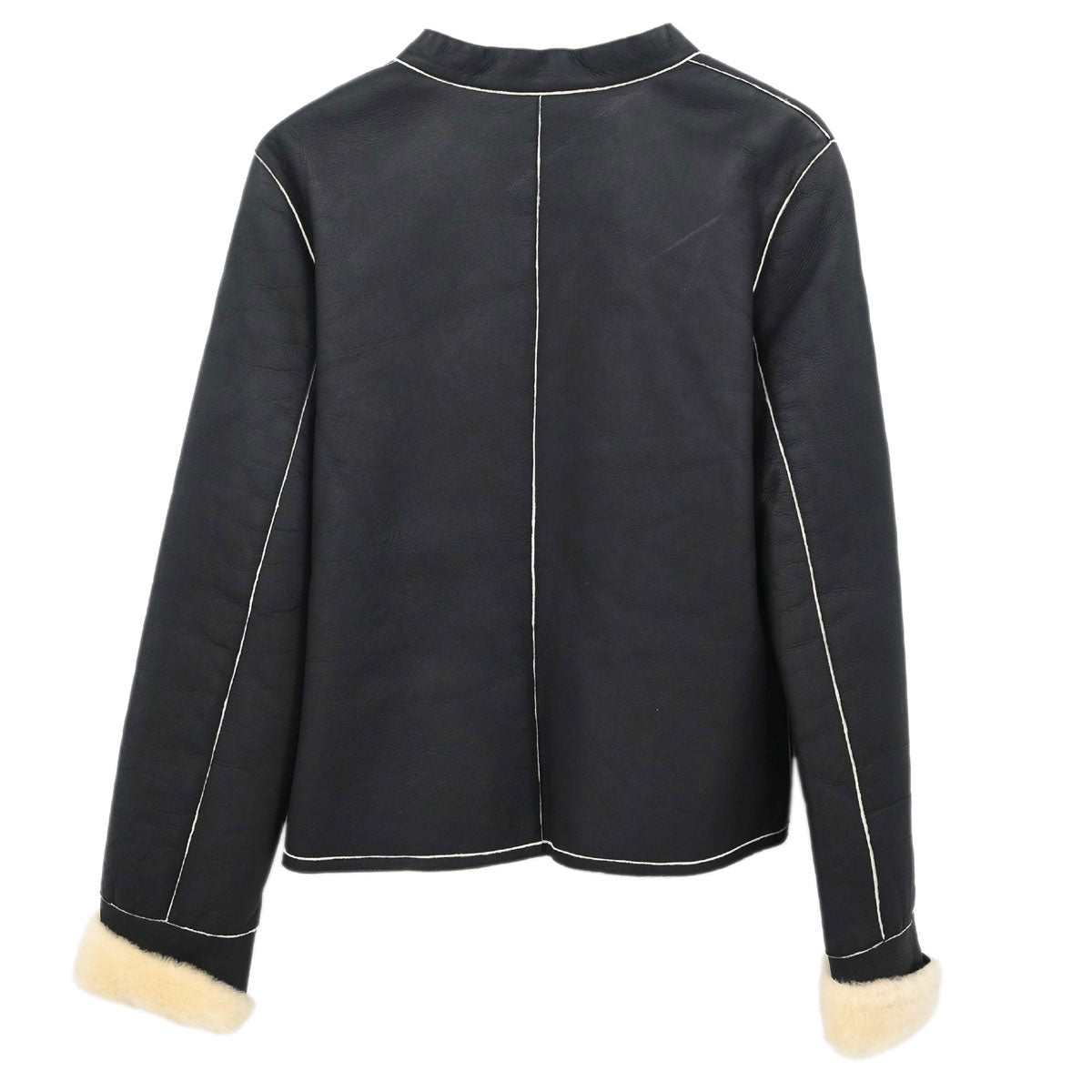 Chanel 2004 Zip Up Jacket Black #38