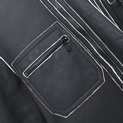 Chanel 2004 Zip Up Jacket Black #38