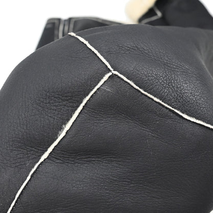 Chanel 2004 Zip Up Jacket Black #38