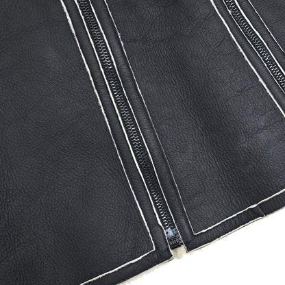 Chanel 2004 Zip Up Jacket Black #38