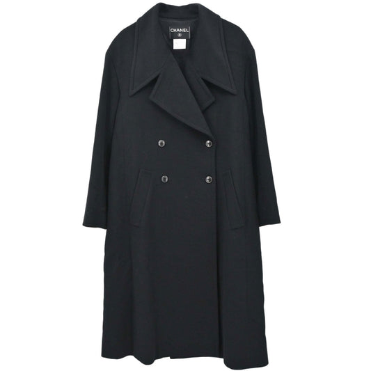 Chanel 1998 Coat Black #38