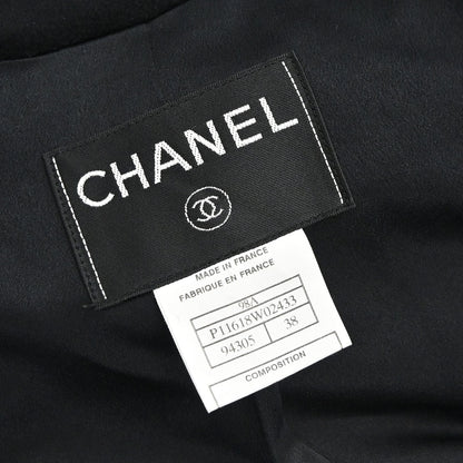 Chanel 1998 Coat Black #38