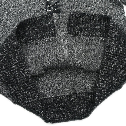 Chanel 2017-2018 Glitter Cardigan Black #34