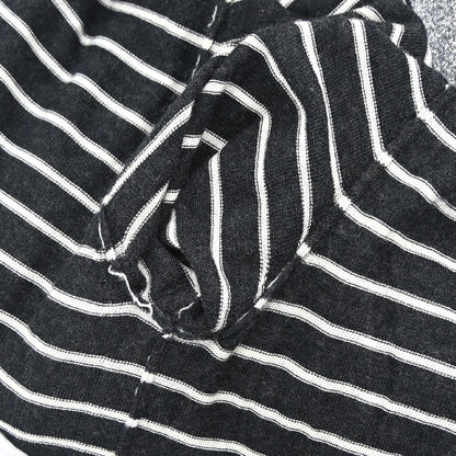 Chanel 2009 Set Cardigan Top Border Black #34
