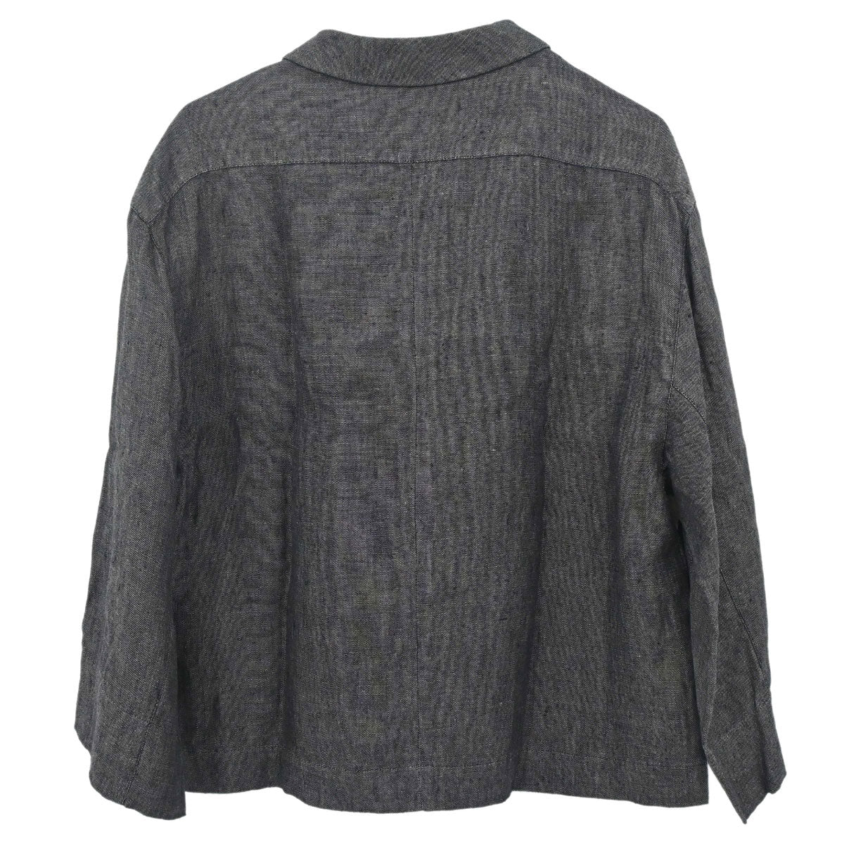 Chanel 1996 Linen Shirt Black #36