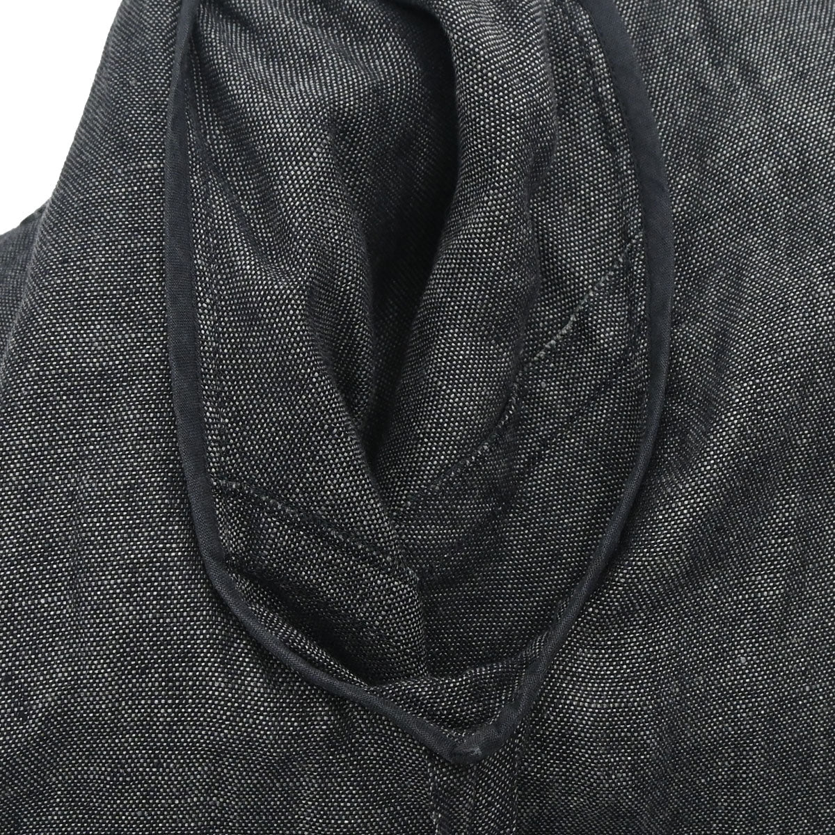 Chanel 1996 Linen Shirt Black #36