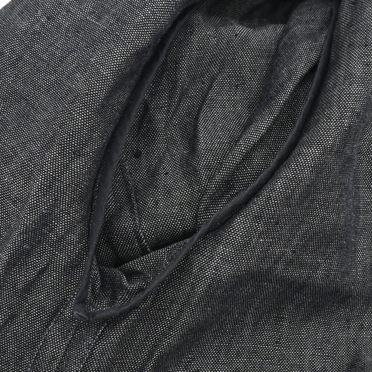 Chanel 1996 Linen Shirt Black #36