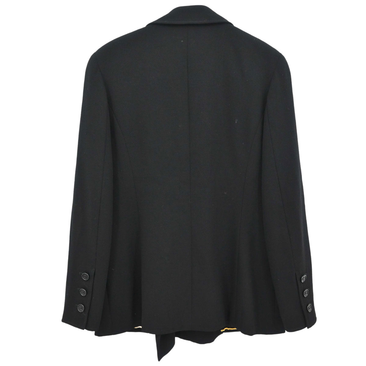 Chanel Double Breasted Jacket Black