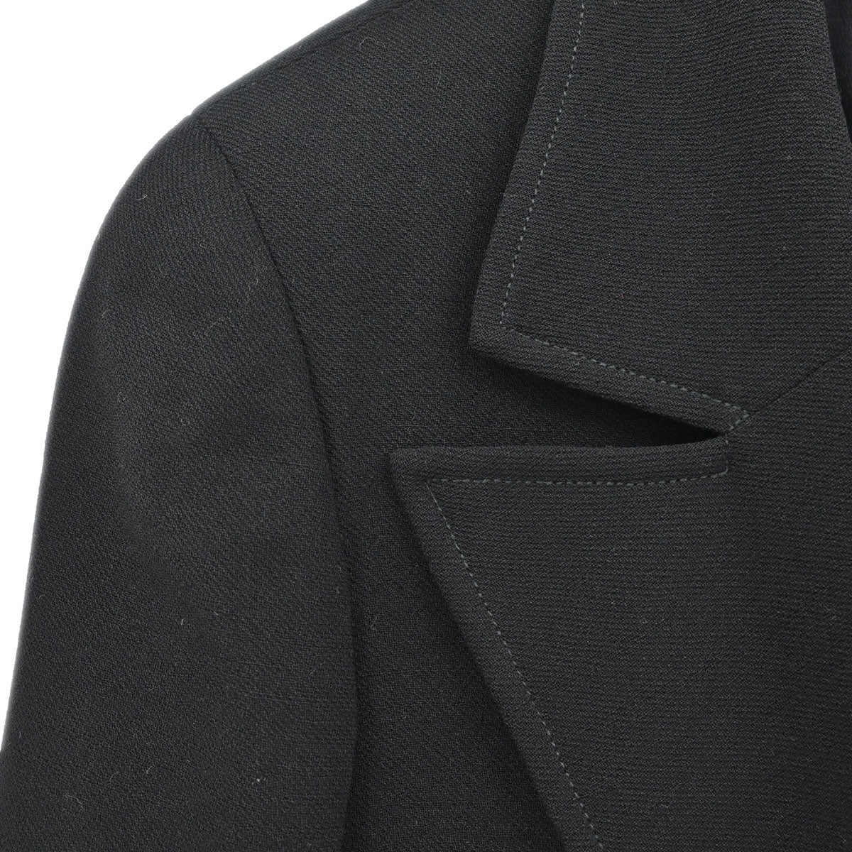 Chanel Double Breasted Jacket Black