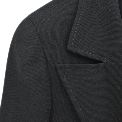 Chanel Double Breasted Jacket Black