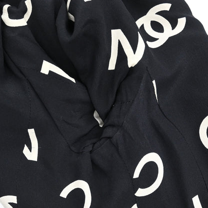 Chanel Double Breasted Jacket Black