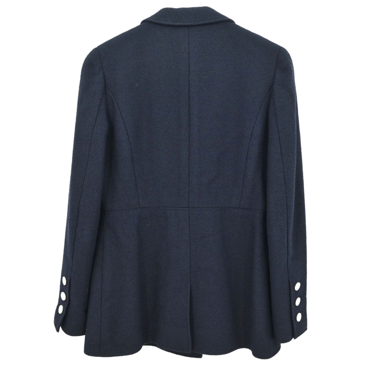 Chanel 1997 Double Breasted Jacket Navy #38