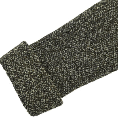 Chanel 1997 Double Breasted Tweed Jacket Khaki #40