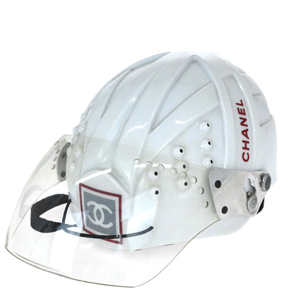 Chanel Sport Line White Helmet Small Good