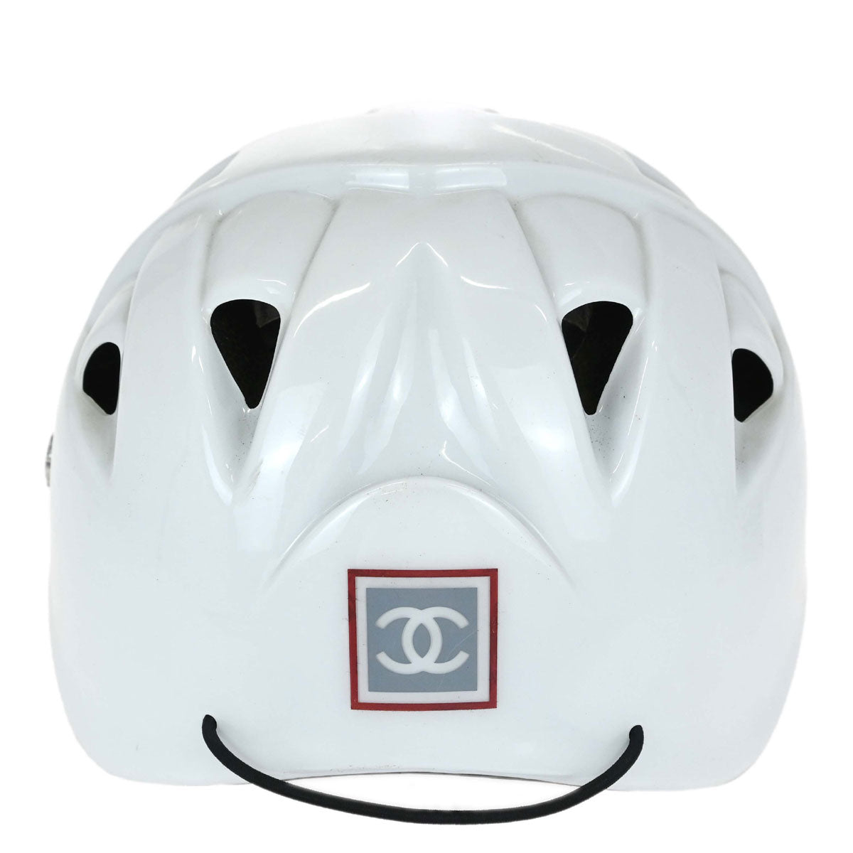 Chanel Sport Line White Helmet Small Good