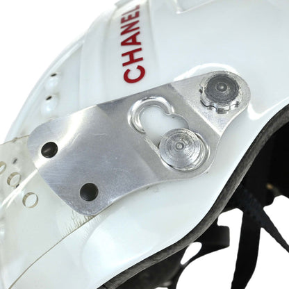 Chanel Sport Line White Helmet Small Good