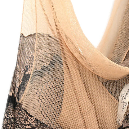 Christian Dior 2006 Camisole Lace Dress Pink Black #38