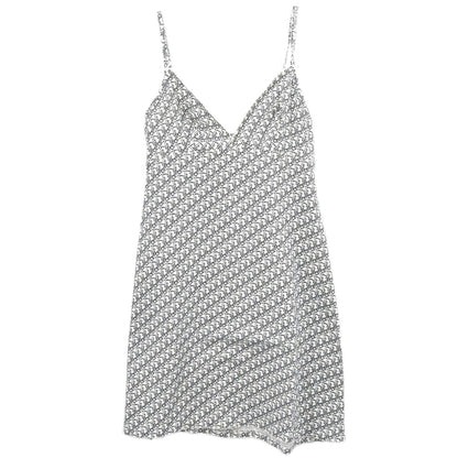 Christian Dior Camisole Dress Trotter White Black #3