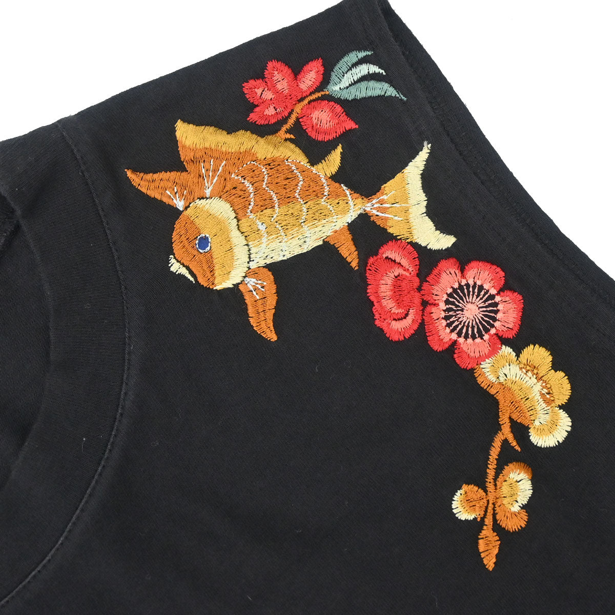 Christian Dior 2001 Sleeveless Tank Top Embroidery Black #40