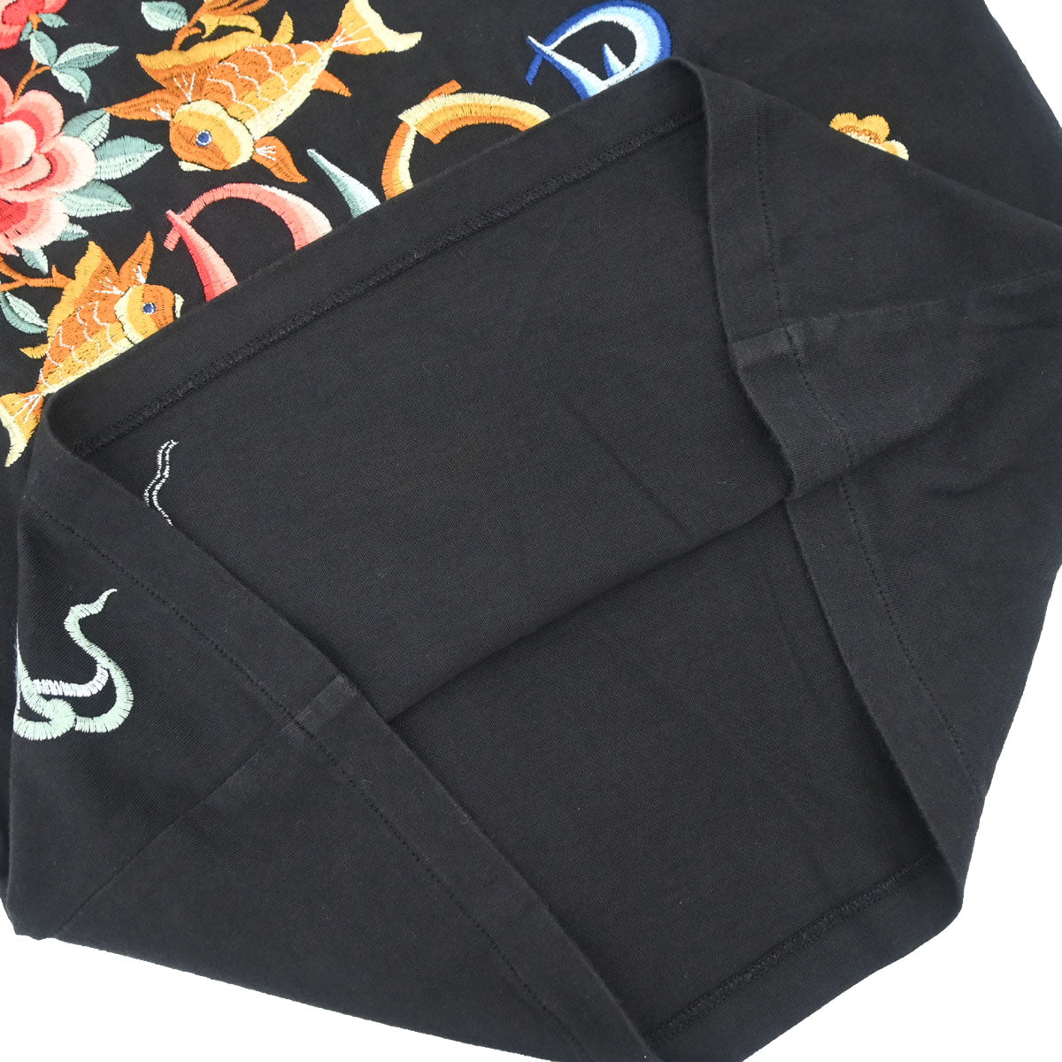 Christian Dior 2001 Sleeveless Tank Top Embroidery Black #40