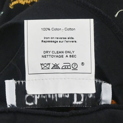 Christian Dior 2001 Sleeveless Tank Top Embroidery Black #40