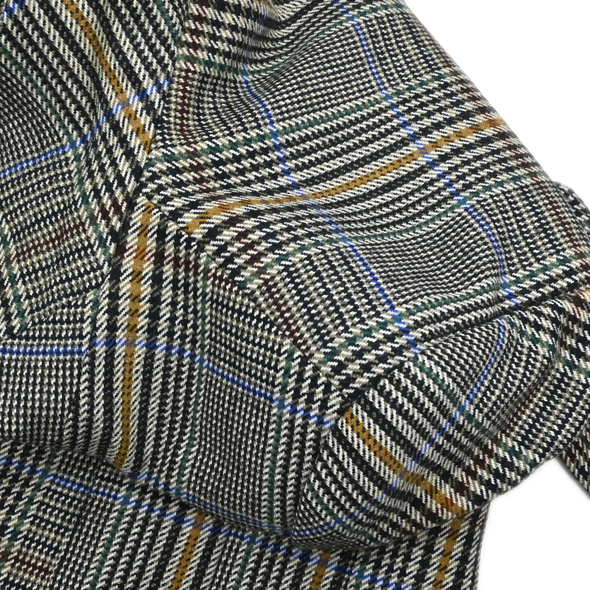 Chanel Single Breasted Check Jacket Gray #34