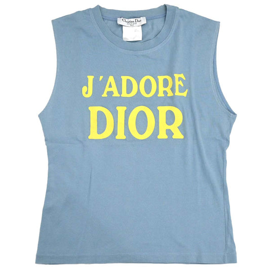 Christian Dior 2002 Sleeveless Tank Top Blue #38