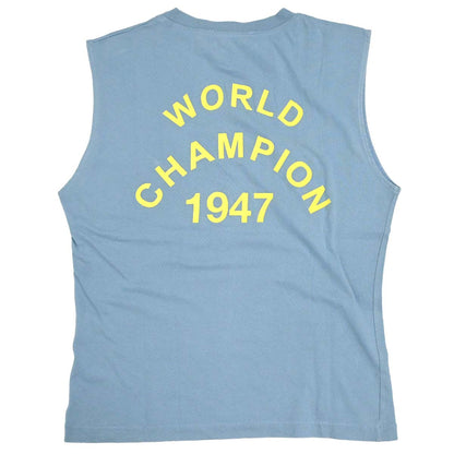 Christian Dior 2002 Sleeveless Tank Top Blue #38