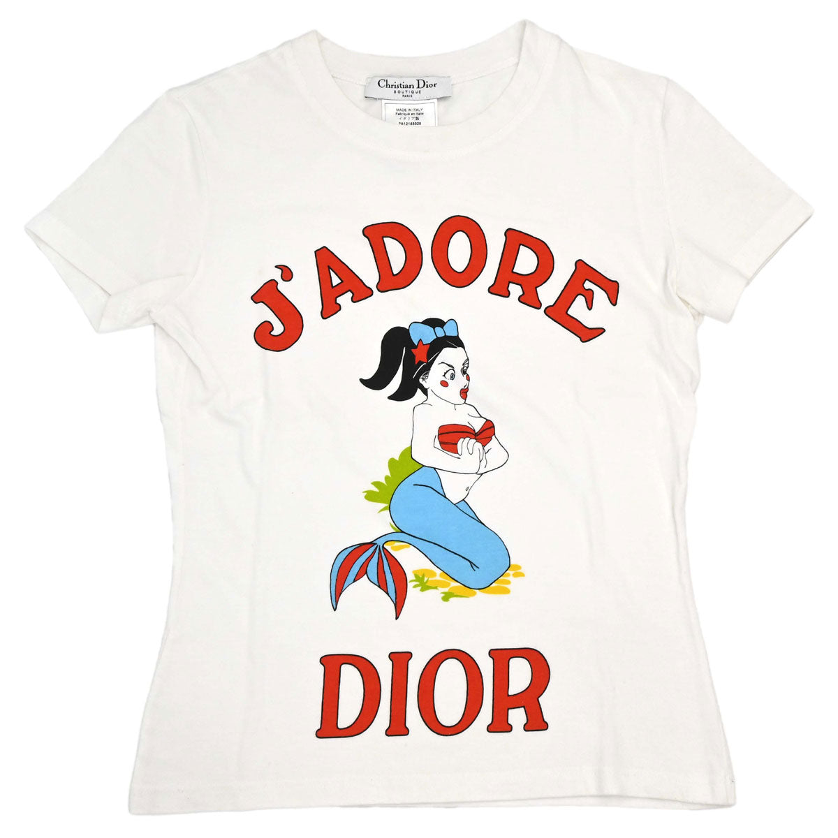Christian Dior 2002 T-shirt White #38 – AMORE Vintage Tokyo