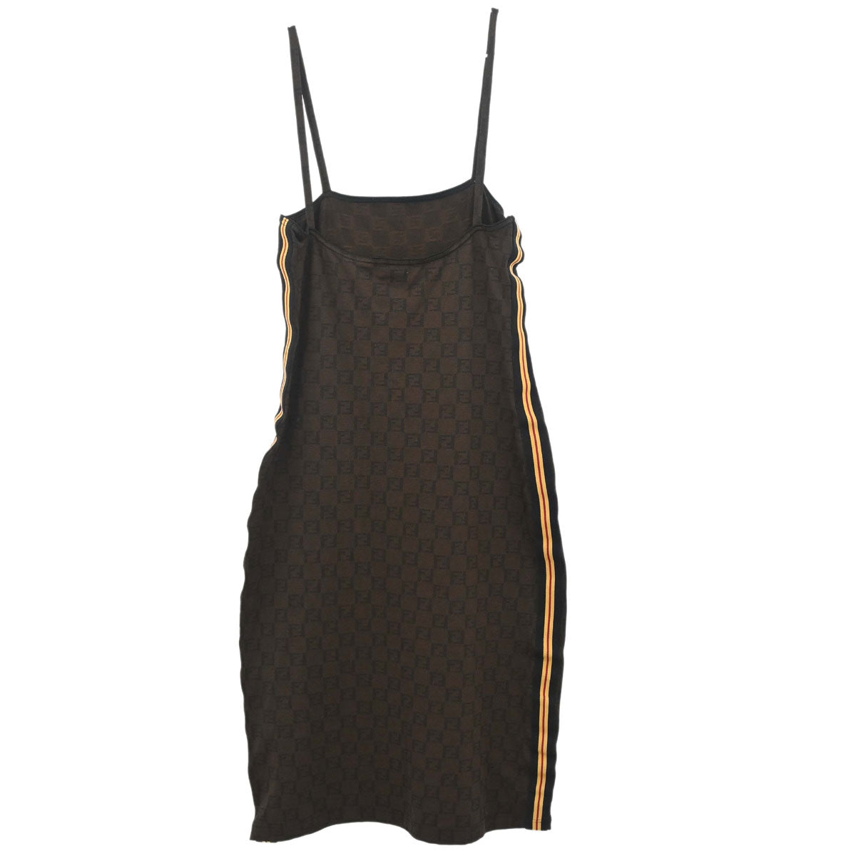 Fendi Camisole Zucchino Dress Brown #42