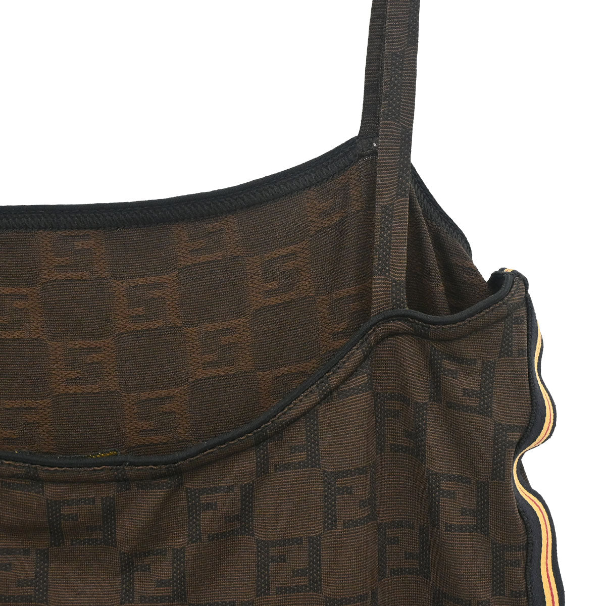 Fendi Camisole Zucchino Dress Brown #42