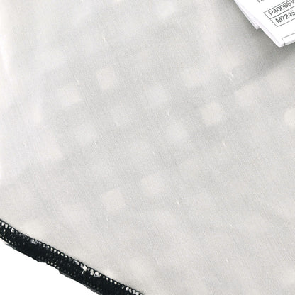 Chanel 2010 Swimwear Swimsuit Gingham Check Black #36