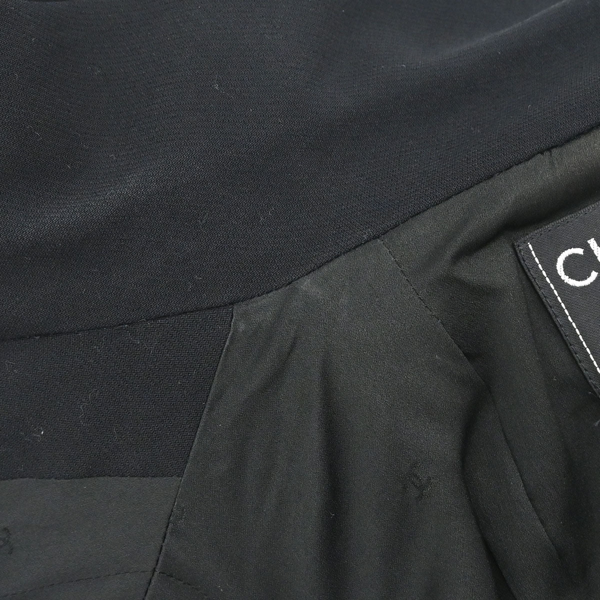 Chanel 1998 Double Breasted Jacket Black #46