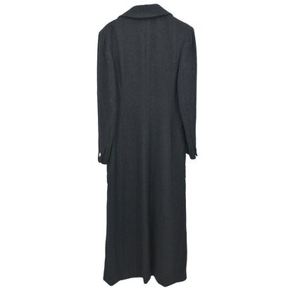 Chanel Long Coat Black