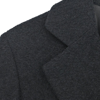 Chanel Long Coat Black