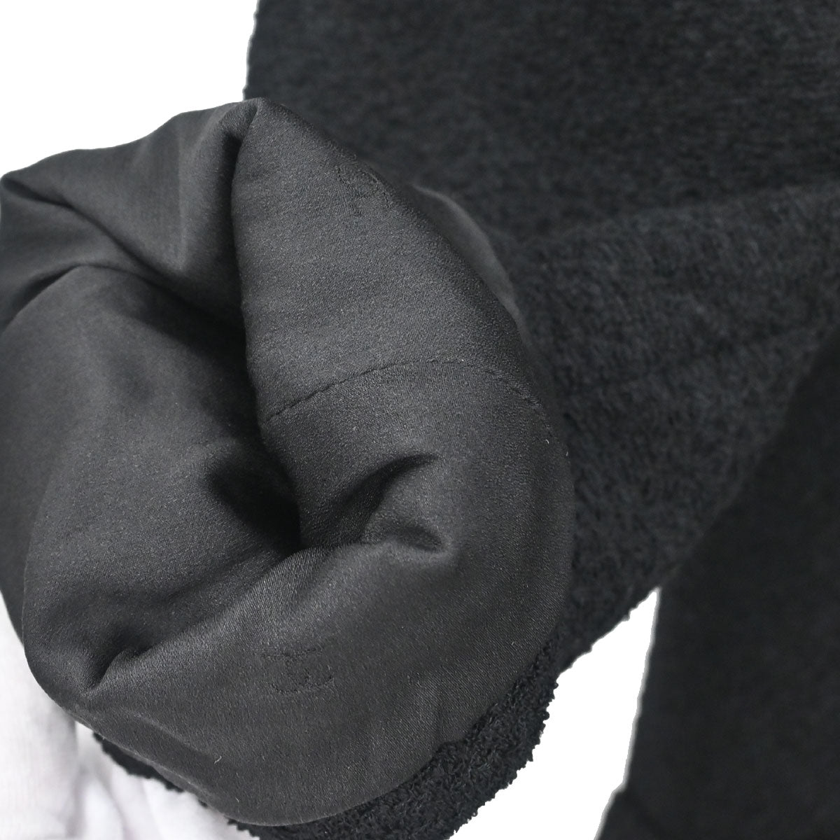 Chanel Long Coat Black