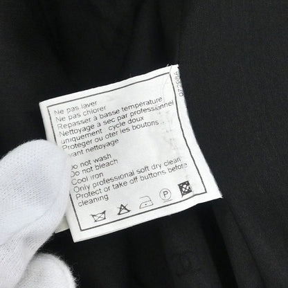Chanel Long Coat Black