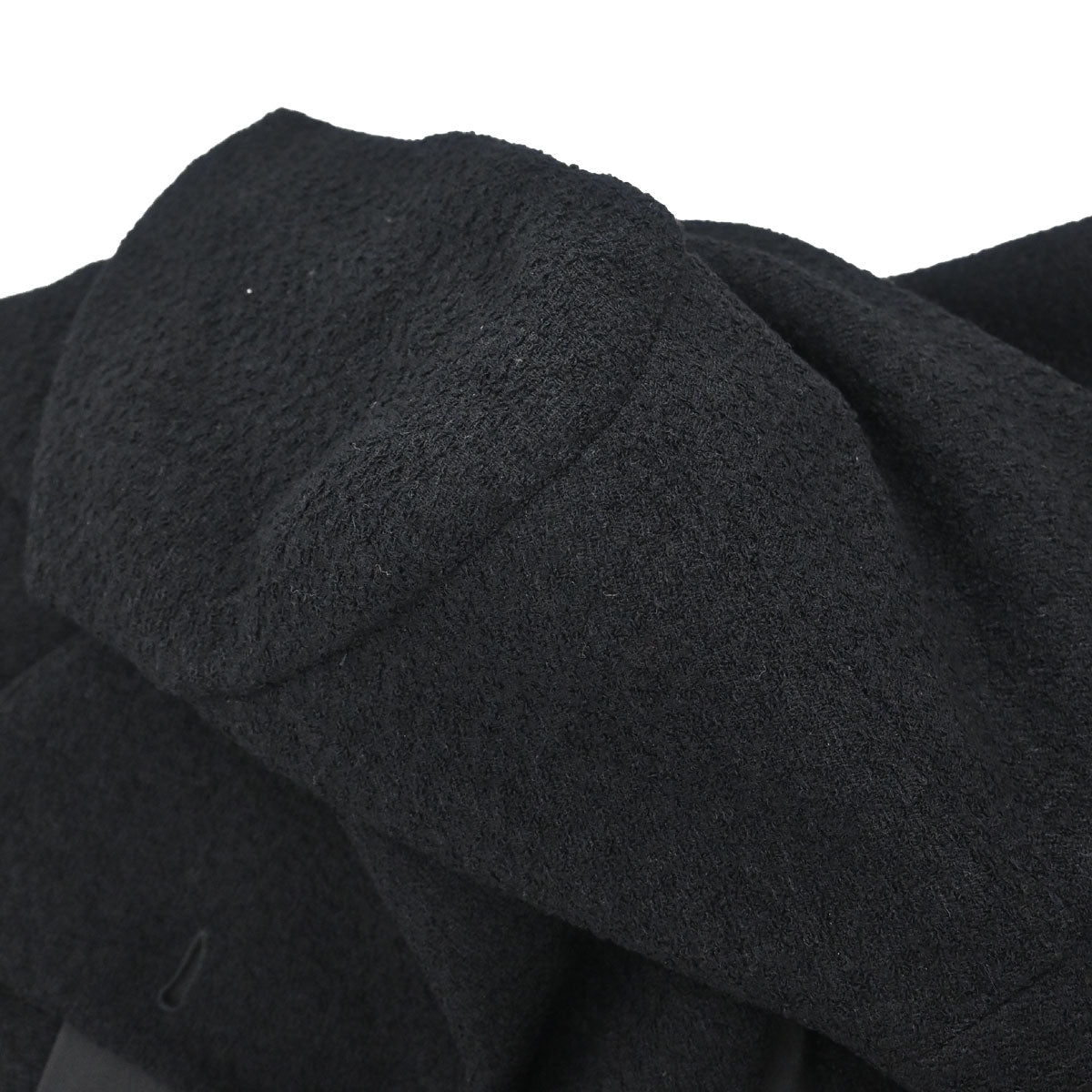 Chanel Long Coat Black