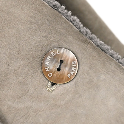Chanel 2000 Mouton Jacket Brown #36