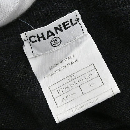 Chanel 2002 Knit Dress Gray #36