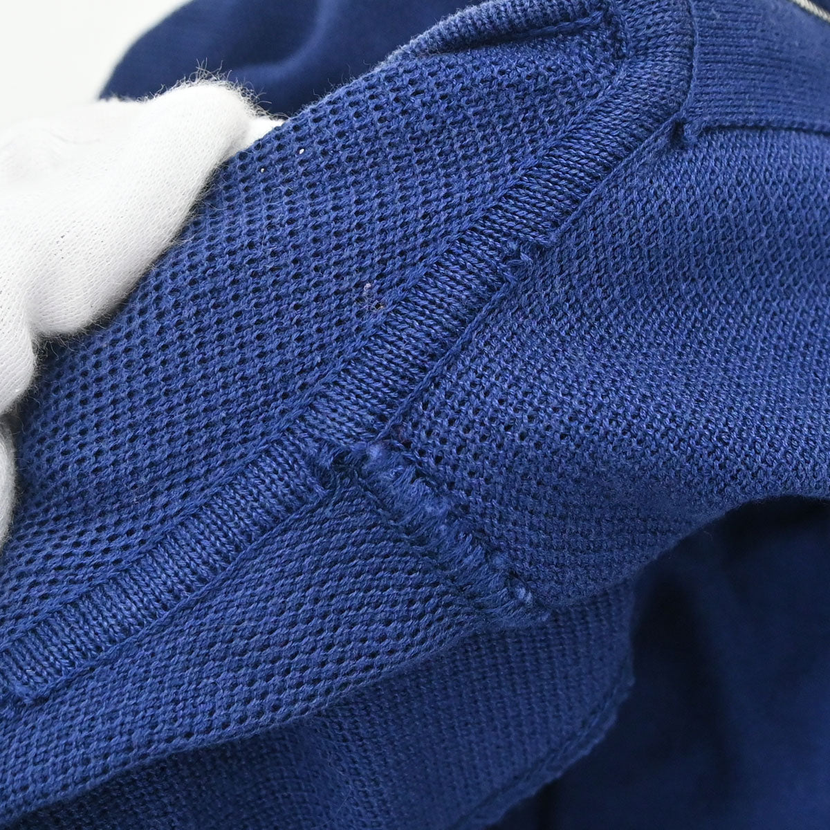 Chanel 2005 Sport Line Zip Up Hooded Tennis Jacket Navy #38