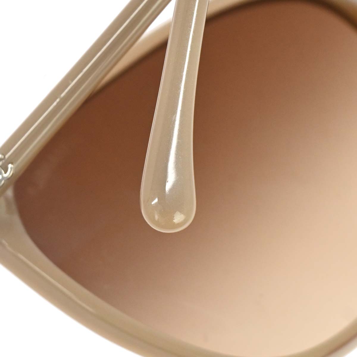 Chanel Sunglasses Eyewear Brown 58□17 140 Small Good