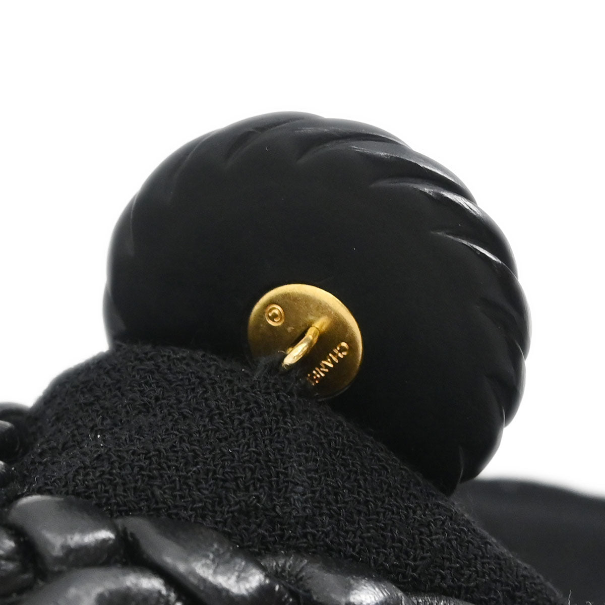 Chanel 1994 Collarless Jacket Black #38